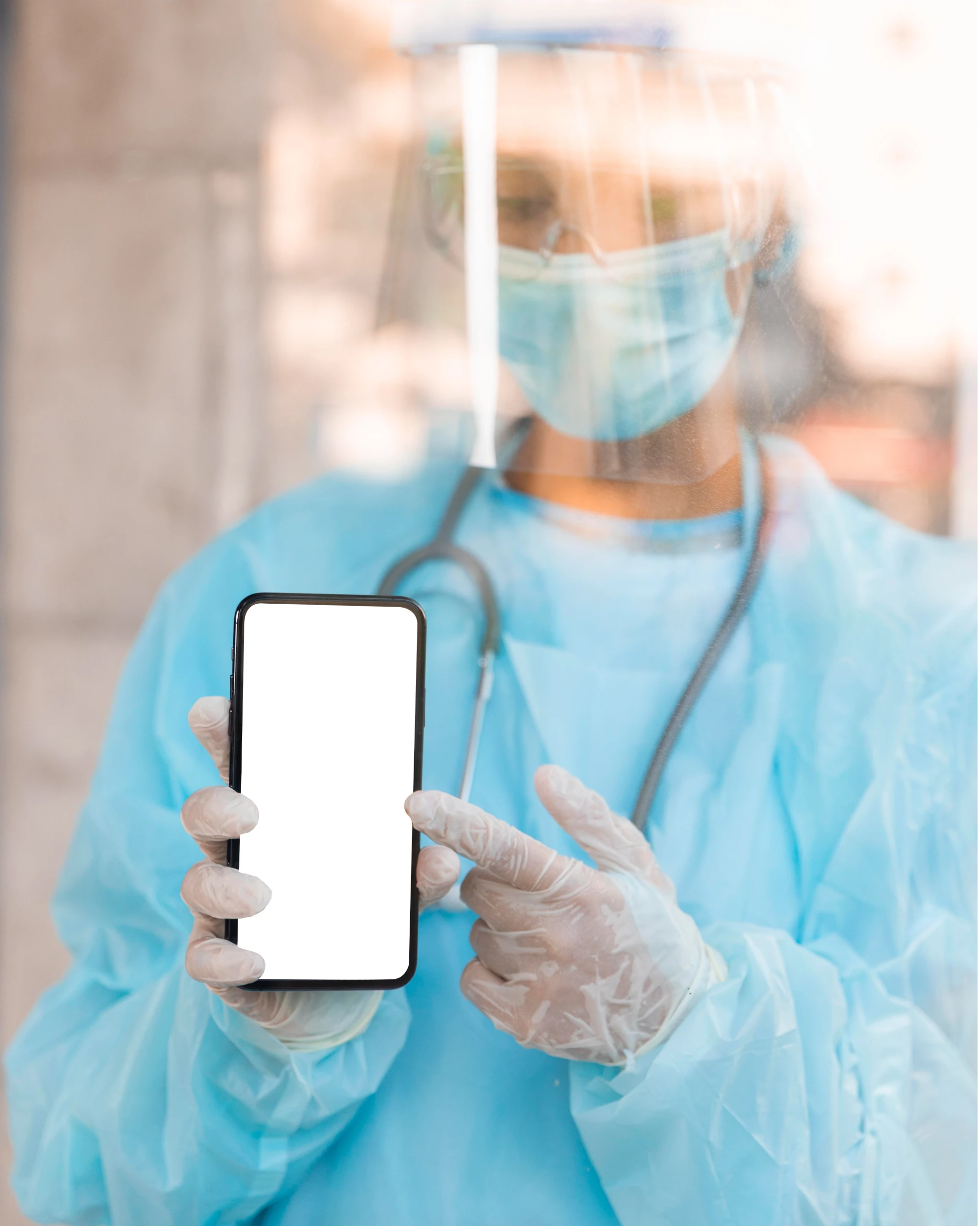 Surgeon streaming live procedure on Fellowship Academy